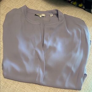 Vince Soft Lilac blouse sz L